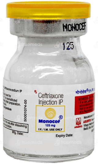 Monocef 125Mg Injection 1